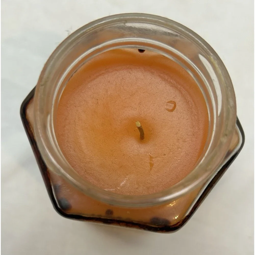 Vintage Home Interiors Jar Candles Carrot Cake Discontinued 7.5 Oz NOS